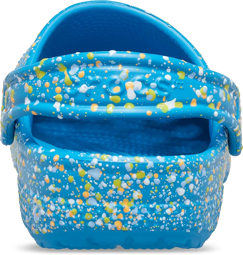 Crocs Kids' Classic Paint Splatter Clog TD