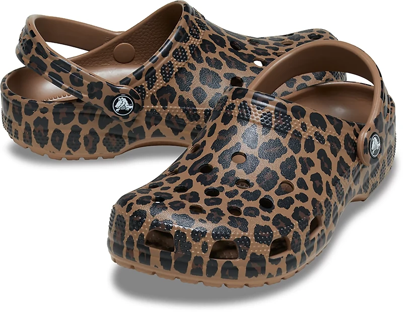 Crocs Adults' Classic Leopard Clog