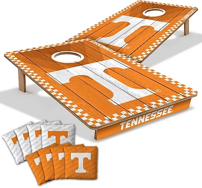YouTheFan Tennessee Solid Wood 2 ft x 3 ft Cornhole Set