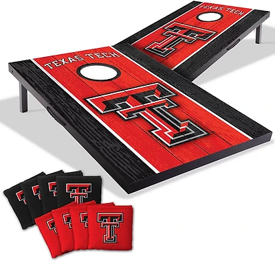 YouTheFan Texas Tech MDF 2 ft x 3 ft Cornhole Set