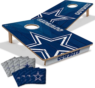 YouTheFan Cowboys Solid Wood 2 ft x 3 ft Cornhole Set