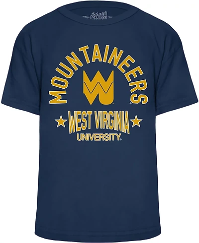WILDCAT RETRO Youth West Virginia Arch Star T-shirt