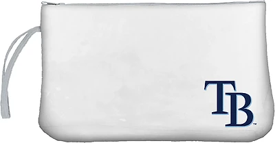 Logo Brands Tampa Bay Rays Clear Wristlet