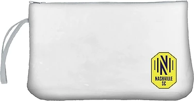 Logo Brands Nashville SC Clear Wristlet