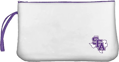 Logo Brands Stephen F. Austin University Clear Wristlet