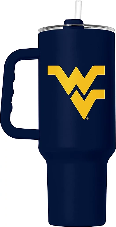 Logo Brands West Virginia University 40 oz Replay Powder Coat Tumbler