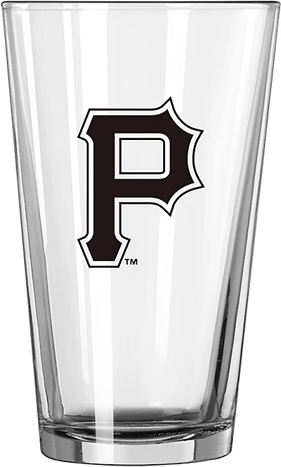 Logo Brands Pittsburgh Pirates 16 oz Pint Glass