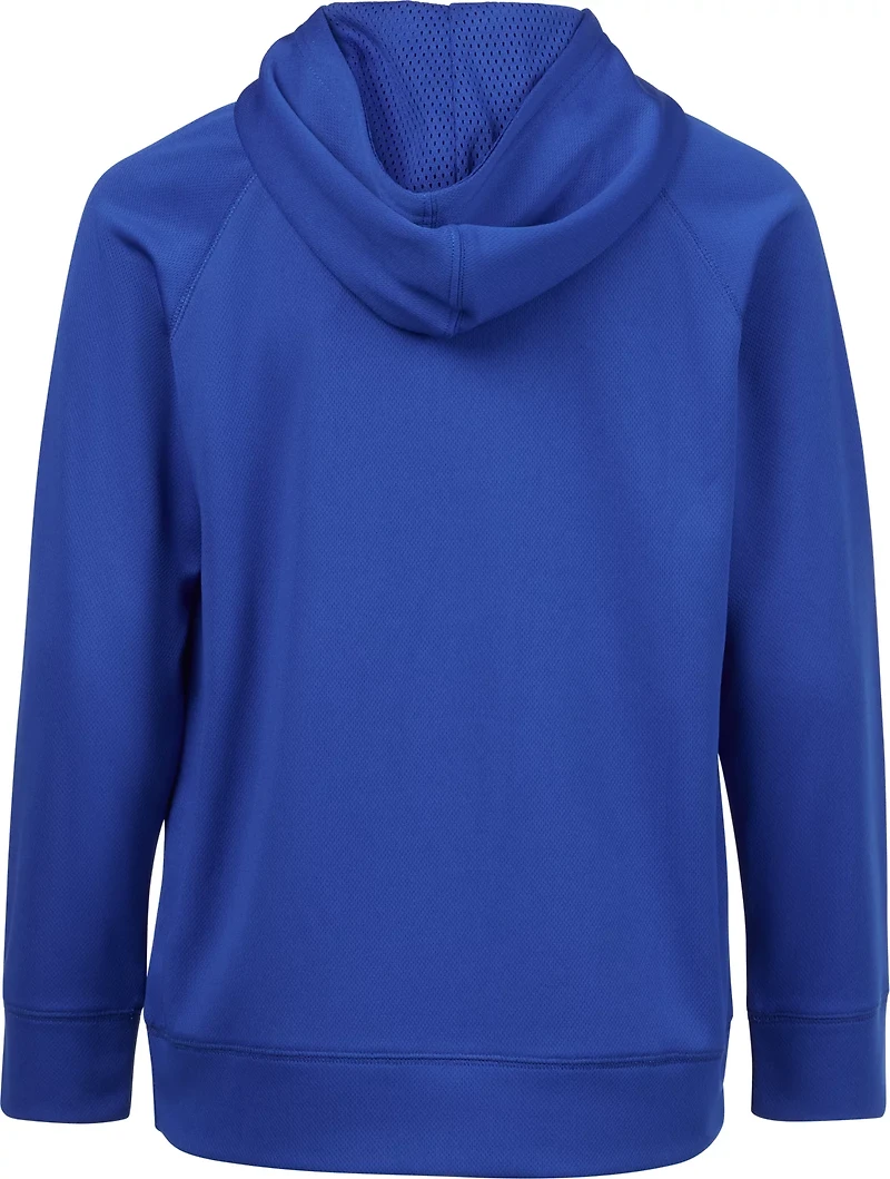 BCG Boys' Training Sport Verbiage Long Sleeve Mesh Hoodie