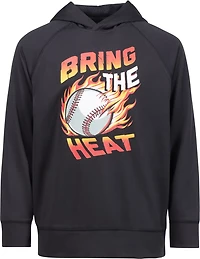 BCG Boys' Training Bring the Heat Long Sleeve Mesh Hoodie