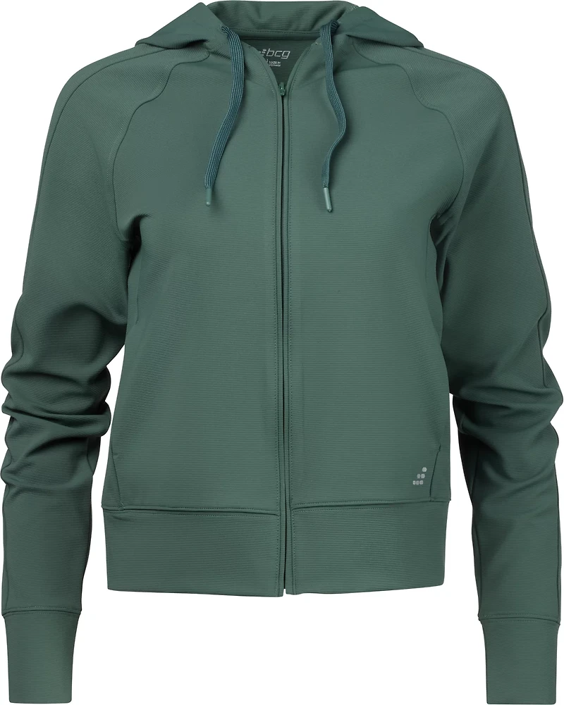 BCG Women's Training Crop Full-Zip Jacket