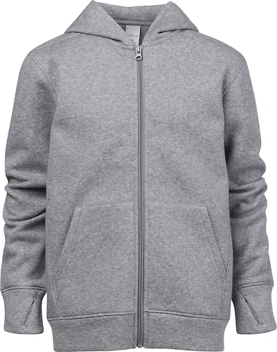 BCG Boys' Lifestyle Essential Cotton Fleece Full Zip Hoodie