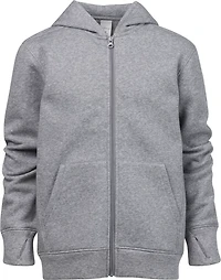 BCG Boys' Lifestyle Essential Cotton Fleece Full Zip Hoodie