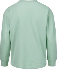 BCG Girls' Twinkle Bow Cotton Graphic Long Sleeve T-shirt