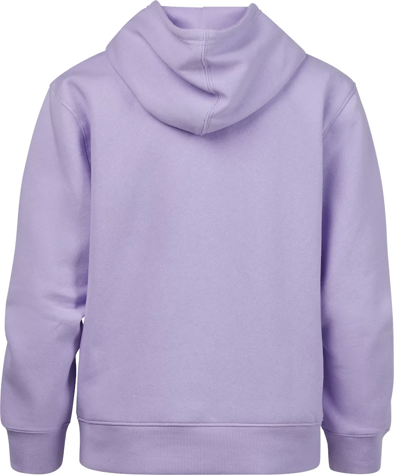 BCG Girls' Cotton Fleece Grateful Print Hoodie