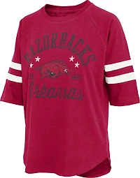 Pressbox Women's Arkansas Academy Slub T-shirt