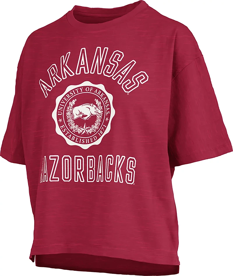Pressbox Women's Arkansas Cameron Motley Crew T-shirt