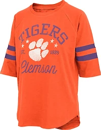 Pressbox Women's Clemson Academy Slub T-shirt