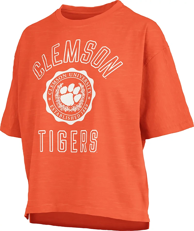 Pressbox Women's Clemson Cameron Motley Crew T-shirt