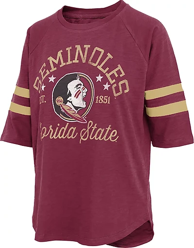 Pressbox Women's Florida State Academy Slub T-shirt