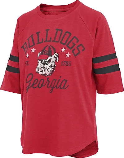 Pressbox Women's Georgia Academy Slub T-shirt