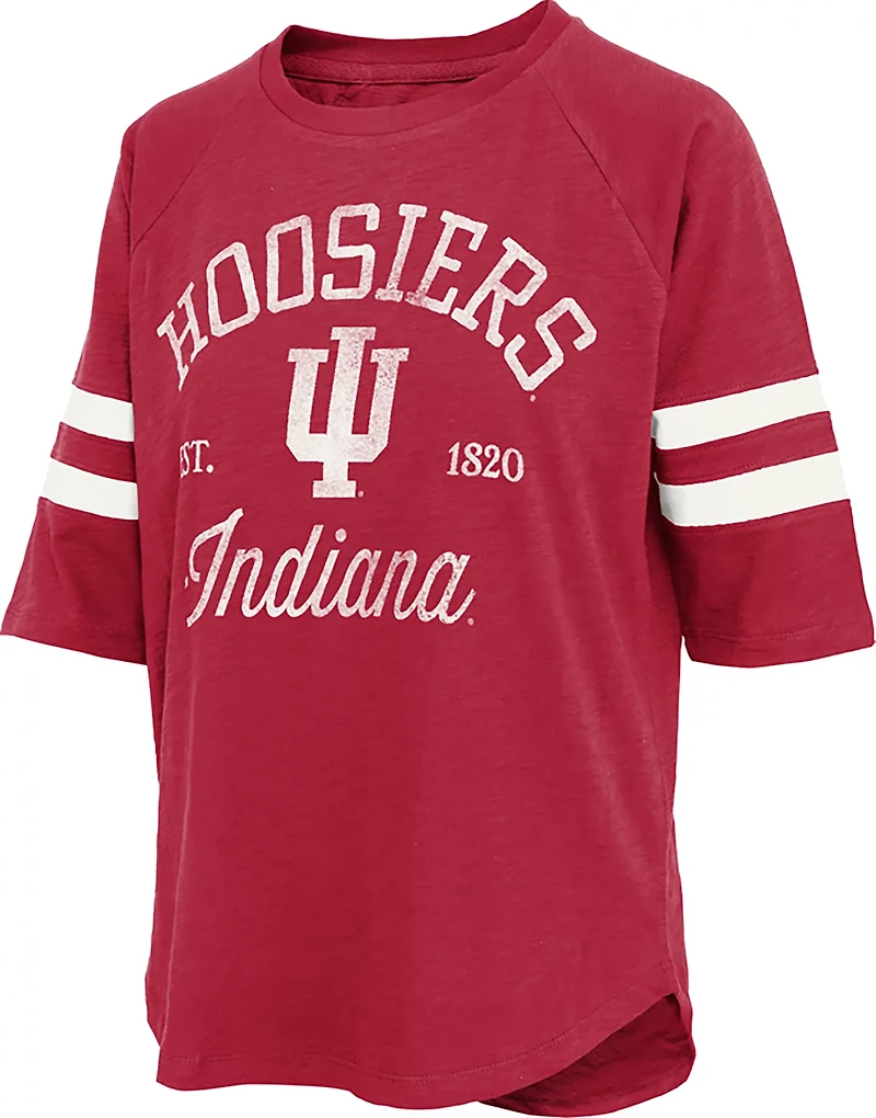 Pressbox Women's Indiana Academy Slub T-shirt