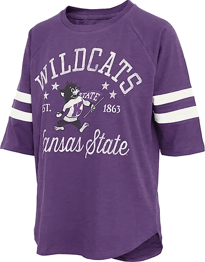 Pressbox Women's Kansas State Academy Slub T-shirt