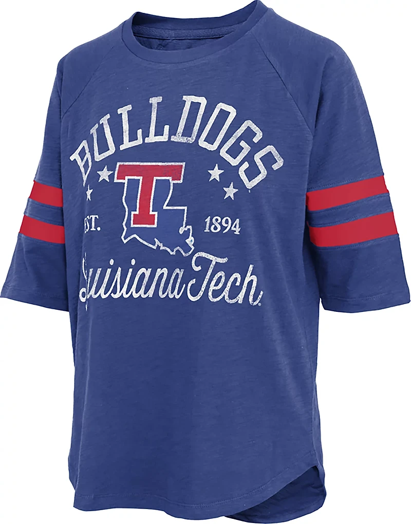 Pressbox Women's Louisiana Tech Academy Slub T-shirt