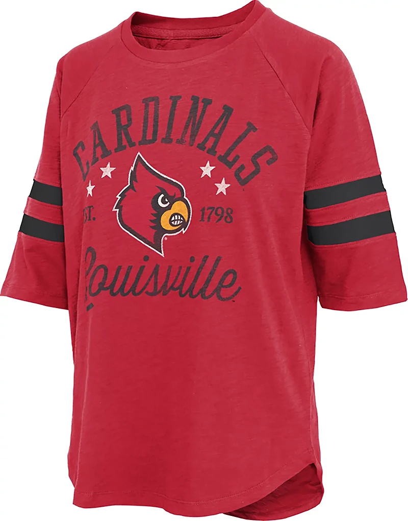 Pressbox Women's Louisville Academy Slub T-shirt