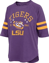 Pressbox Women's LSU Academy Slub T-shirt