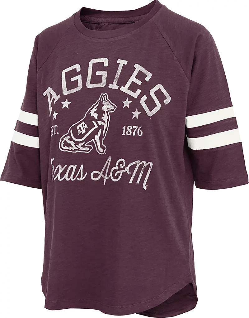 Pressbox Women's Texas A&M Academy Slub T-shirt