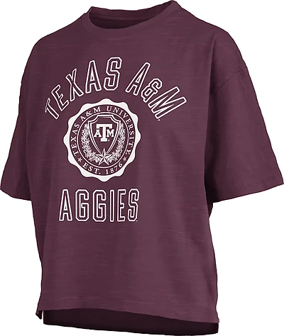 Pressbox Women's Texas A&M Cameron Motley Crew T-shirt