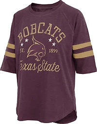 Pressbox Women's Texas State Academy Slub T-shirt