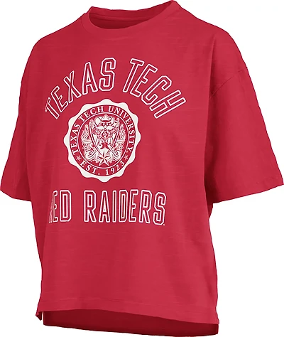 Pressbox Women's Texas Tech Cameron Motley Crew T-shirt
