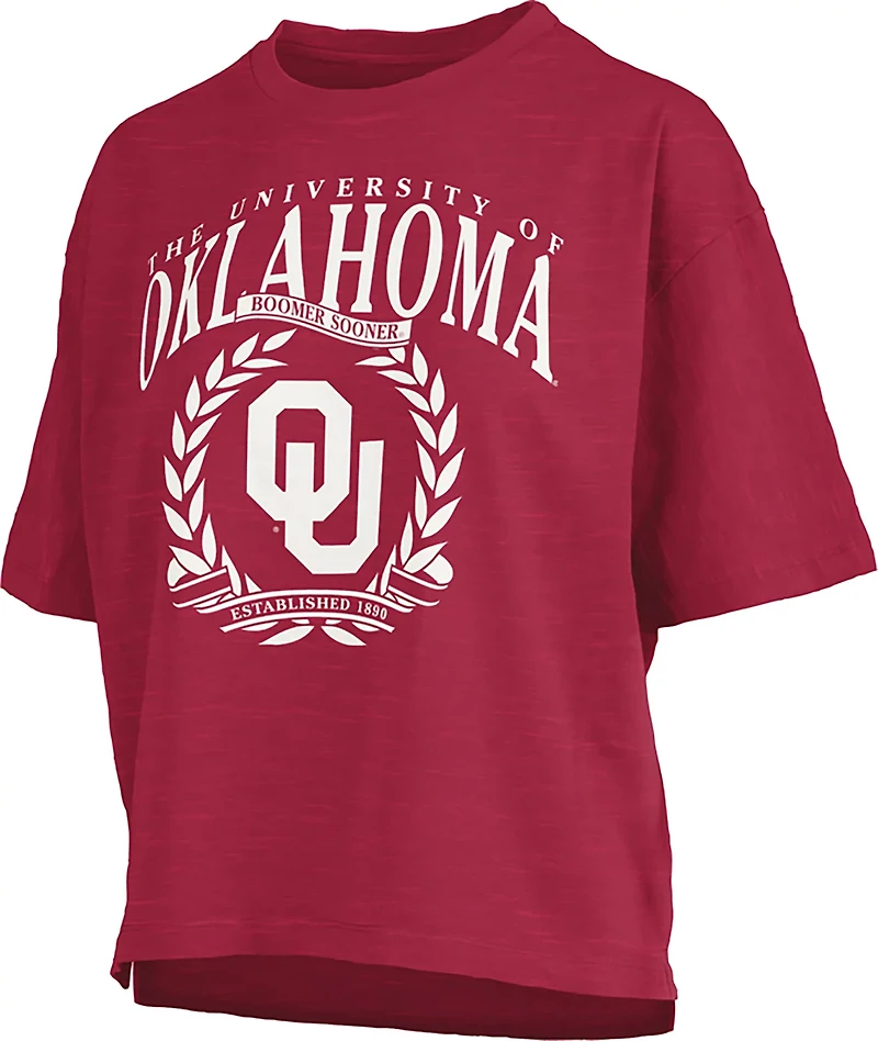 Pressbox Women's Oklahoma Wendy Motley Crew T-shirt
