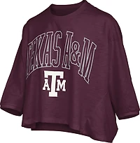 Pressbox Women's Texas A&M New Zealand Maxima Ascher 3/4 Sleeve Top