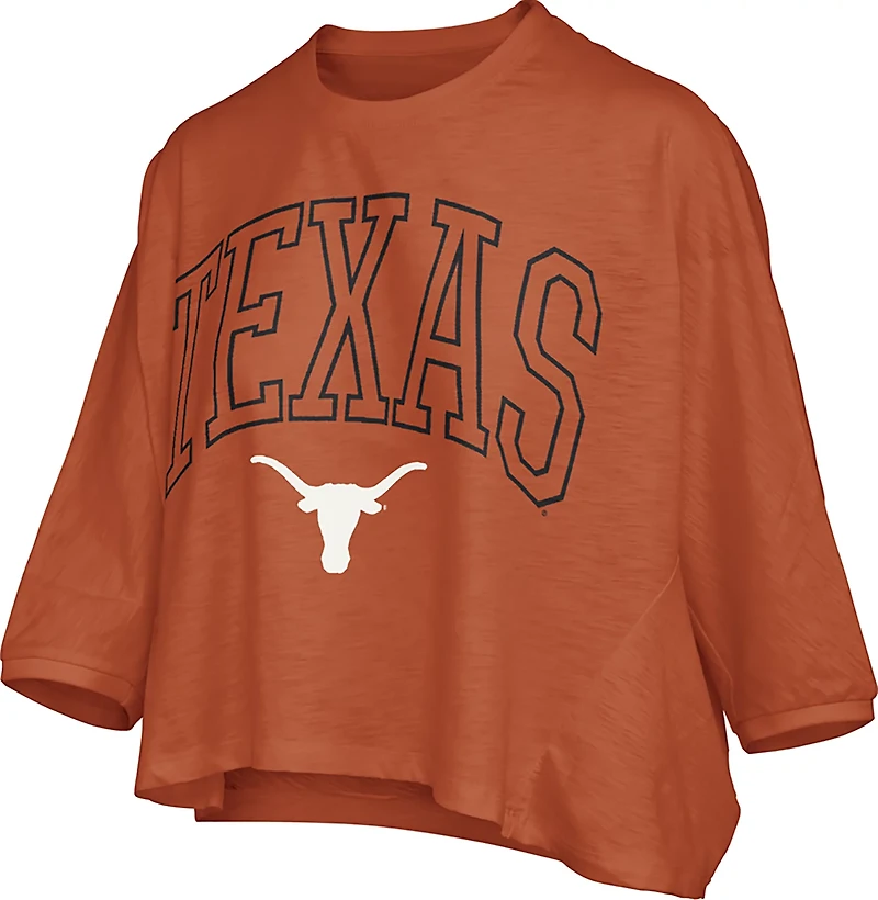 Pressbox Women's Texas New Zealand Maxima Ascher 3/4 Sleeve Top