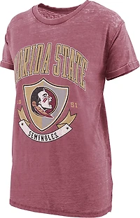 Pressbox Women's Florida State Buckler Boyfriend T-shirt
