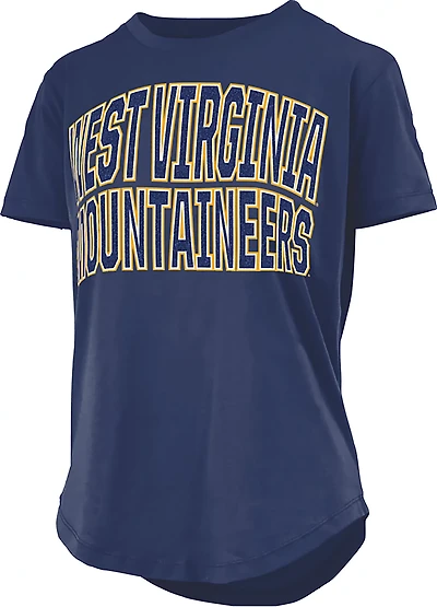 Pressbox Women's West Virginia Maxima Glitter Irvine T-shirt