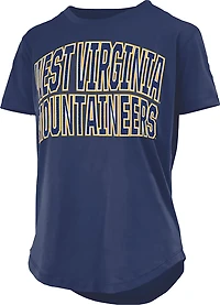 Pressbox Women's West Virginia Maxima Glitter Irvine T-shirt