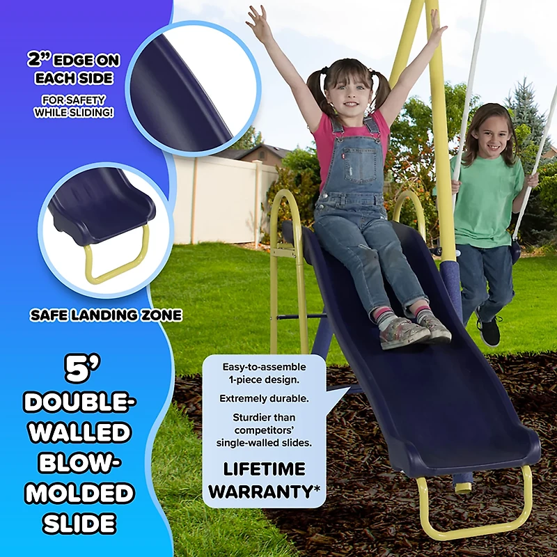 Sportspower Palmview Metal Swing Set