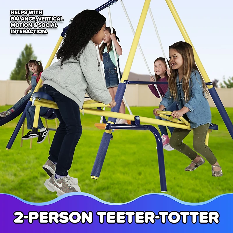 Sportspower Palmview Metal Swing Set