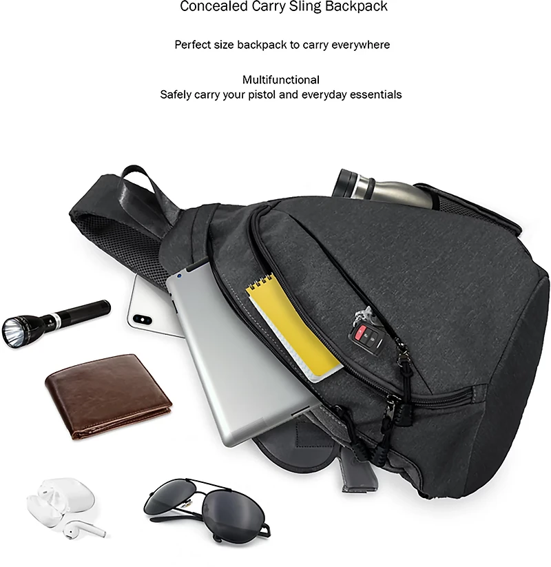 Jessie & James Peyton Sling Shoulder Concealed Carry Backpack