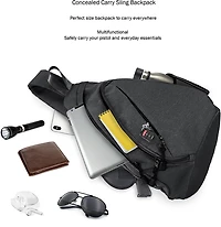 Jessie & James Peyton Sling Shoulder Concealed Carry Backpack