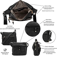 Jessie & James Brooklyn Concealed Carry Lock and Key Crossbody Bag