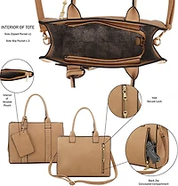 Jessie & James Kate Concealed Carry Lock and Key Satchel