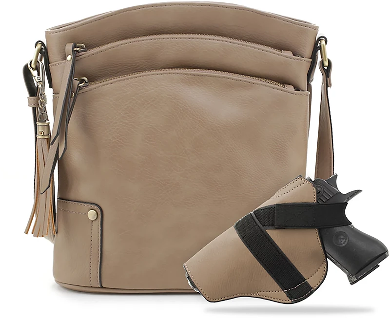 Jessie & James Robin Concealed Carry Lock and Key Crossbody Bag