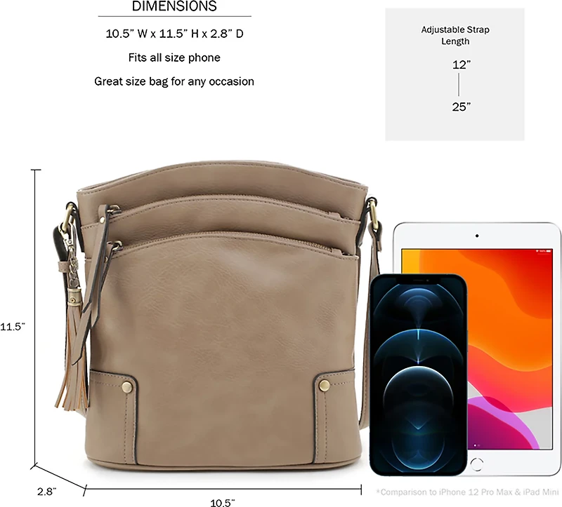 Jessie & James Robin Concealed Carry Lock and Key Crossbody Bag