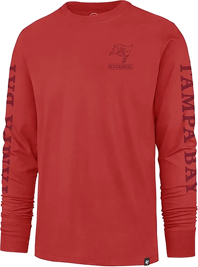 47 Men's Buccaneers Triple Down Franklin Long Sleeve T-shirt
