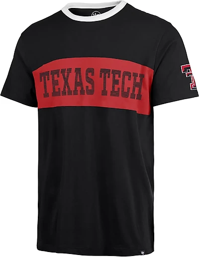 '47 Men's Texas Tech University Double Header Closer Parker Franklin T-shirt