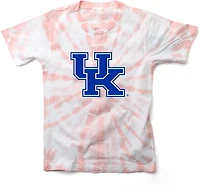 Wes & Willy Girls' University of Kentucky Logo Circle Tie Dye Graphic T-shirt